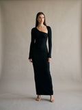 Margaux Asymmetric Maxi Dress