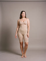 Nova Sculpt Shorts – Nude – Front