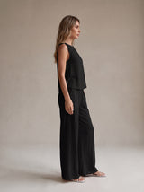 Sienna Lounge Set – Black – Side