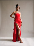 Valentina Slit Maxi Dress