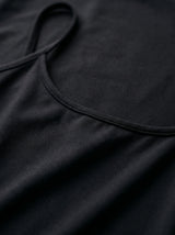 Luna Sculpt Romper – Black – Fabric