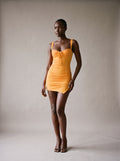 Cleo Ruched Mini Dress