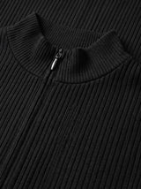 Mila Zip Bodysuit – Black – Fabric